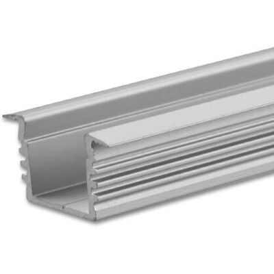 IsoLED DIVE12 Aluminium Einbauprofil - IP20, 200cm IsoLED DIVE12 Aluminium Einbauprofil - IP20, 200cm