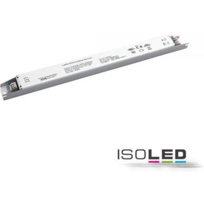ISOLED 24V PWM LED Trafo - Schlank, 0-100W, 1-10V dimmbar, SELV ISOLED 24V PWM LED Trafo - Schlank, 0-100W, 1-10V dimmbar, SELV