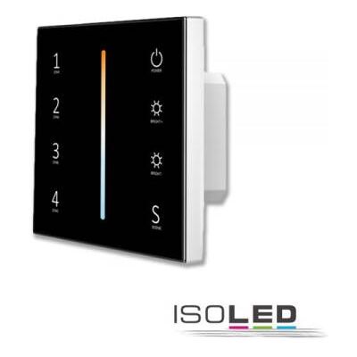 ISOLED Sys-Pro Touch Radio Schwarz Weiß Dynamisch - Lichtsteuerung ISOLED Sys-Pro Touch Radio Schwarz Weiß Dynamisch - Lichtsteuerung