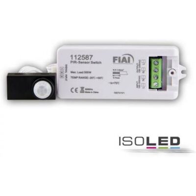 ISOLED PIR Bewegungsmelder - 3m Reichweite - Weiß ISOLED PIR Bewegungsmelder - 3m Reichweite - Weiß