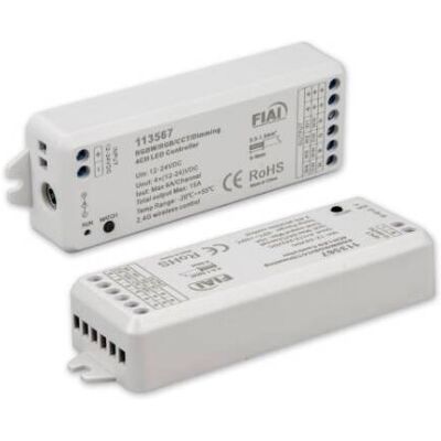 Sys-Pro RGBW Funkempfänger 1-4 Kanal Max. 15A 12-24V DC LED Controller Fiai IsoLED 113567 Sys-Pro RGBW Funkempfänger 1-4 Kanal Max. 15A 12-24V DC LED Controller Fiai IsoLED 113567