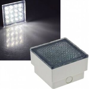 CHILITEC LED Pflasterstein BRIKX 10x10x7cm 1,5W 130lm neutralweiß 230V IP67 EEK G [A-G]