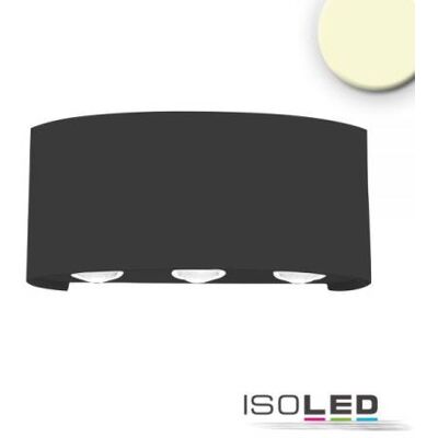 IsoLED LED Wandleuchte - Up&Down 6,8W IP54, Sand Schwarz - Warmweiß - Produkttyp IsoLED LED Wandleuchte - Up&Down 6,8W IP54, Sand Schwarz - Warmweiß - Produkttyp