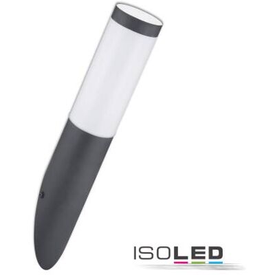 Wandleuchte Edelstahl anthrazit IP44 1x E27 Fassung exkl. Leuchtmittel Fiai IsoLED 115008 Wandleuchte Edelstahl anthrazit IP44 1x E27 Fassung exkl. Leuchtmittel Fiai IsoLED 115008