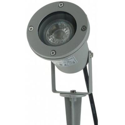 CHILITEC Silber Gartenleuchte - IP68 IP44 GU10 230V CHILITEC Silber Gartenleuchte - IP68 IP44 GU10 230V