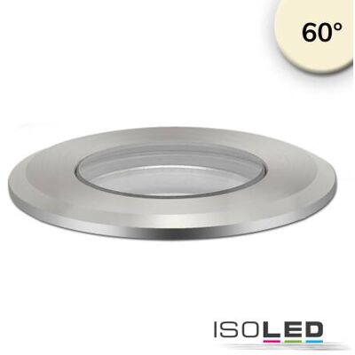 ISOLED Erdspothalogen - 45mm Edelstahl IP67 3W 60° Warmweiß ISOLED Erdspothalogen - 45mm Edelstahl IP67 3W 60° Warmweiß