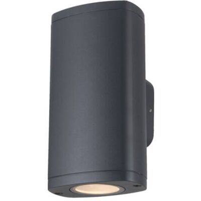 Kanlux ZEVI EL Wandleuchte Up and Down 2x GU10 max. 10W grau IP54 Kanlux 38883 Kanlux ZEVI EL Wandleuchte Up and Down 2x GU10 max. 10W grau IP54 Kanlux 38883
