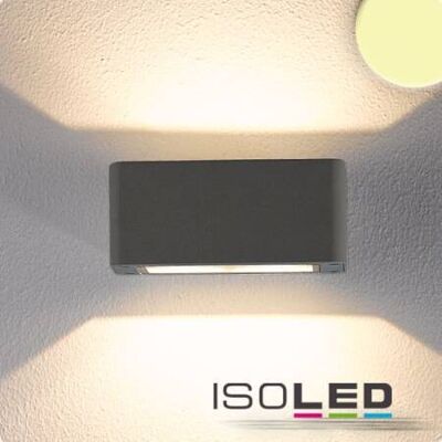 IsoLED Wandleuchte - 4x3W CREE IP54 Anthrazit Warmweiß IsoLED Wandleuchte - 4x3W CREE IP54 Anthrazit Warmweiß