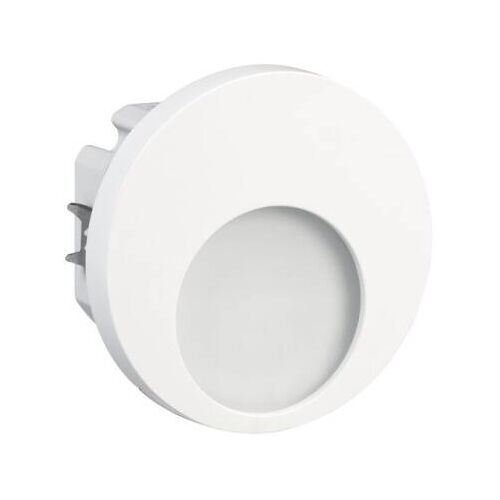 Zamel ledix LED Treppenlicht Zamel MUNA warmweiß 1,1W 13lm 230V AC weiß