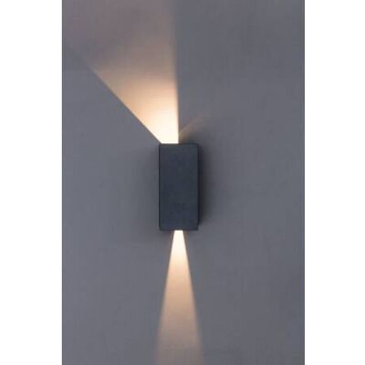 Heitronic 37062 LED Wandleuchte - Verstellbarer Lichtwinkel Heitronic 37062 LED Wandleuchte - Verstellbarer Lichtwinkel