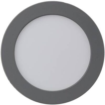 LED Panel LYON 12W warmweiß 800lm 168mm dimmbar silber rund HEITRONIC 500159 LED Panel LYON 12W warmweiß 800lm 168mm dimmbar silber rund HEITRONIC 500159