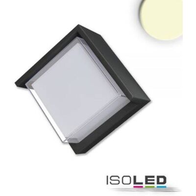 IsoLED Rechteckige Wandleuchte - IP54, 6W, Warmweiß - Innen/Außen IsoLED Rechteckige Wandleuchte - IP54, 6W, Warmweiß - Innen/Außen