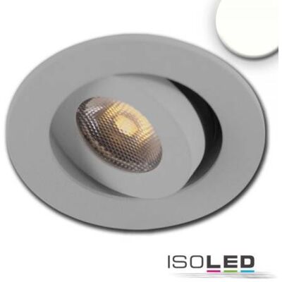 ISOLED MiniAMP Gebürstetes Aluminium Dimmbare 24V LED Einbauleuchte ISOLED MiniAMP Gebürstetes Aluminium Dimmbare 24V LED Einbauleuchte