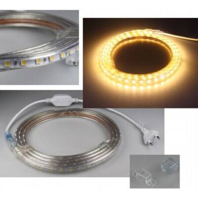 CHILITEC 10m Warmweiß 230V LED Streifen - LED Streifen CHILITEC 10m Warmweiß 230V LED Streifen - LED Streifen