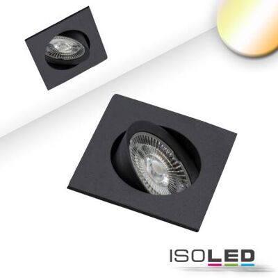 ISOLED Sunset Slim68 LED Leuchte - Schwarz - Dimmbar - 9W - 1800-2800K - Einbauleuchte ISOLED Sunset Slim68 LED Leuchte - Schwarz - Dimmbar - 9W - 1800-2800K - Einbauleuchte