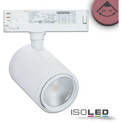 ISOLED Schienen-Spot 34W Weiß 20°-70° - Schienenbeleuchtung ISOLED Schienen-Spot 34W Weiß 20°-70° - Schienenbeleuchtung