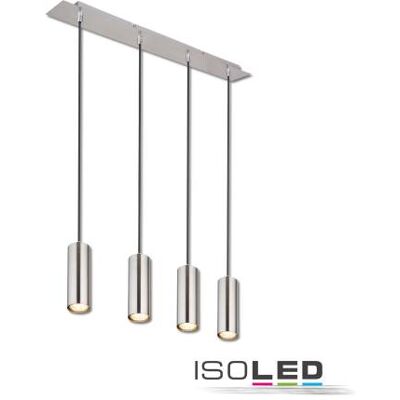 ISOLED Hängeleuchte - 4 GU10 Fassungen - Nickel matt - Hängeleuchte ISOLED Hängeleuchte - 4 GU10 Fassungen - Nickel matt - Hängeleuchte