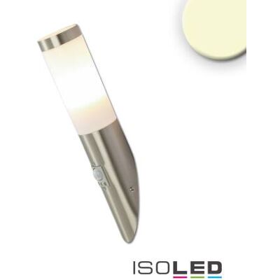 ISOLED Edelstahl Wandleuchte PIR IP44 - E27 - Warmweiß - Produkttyp ISOLED Edelstahl Wandleuchte PIR IP44 - E27 - Warmweiß - Produkttyp