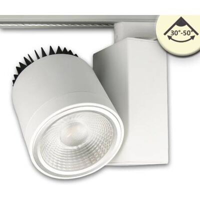ISOLED 36W Fokussierbarer Schienenstrahler - CRI 92 - 3000K ISOLED 36W Fokussierbarer Schienenstrahler - CRI 92 - 3000K