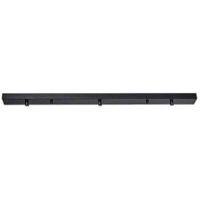 Deckenbaldachin länglich schwarz für 3-Fachabhängung 80cm Länge schmal Fiai IsoLED 115225 Deckenbaldachin länglich schwarz für 3-Fachabhängung 80cm Länge schmal Fiai IsoLED 115225