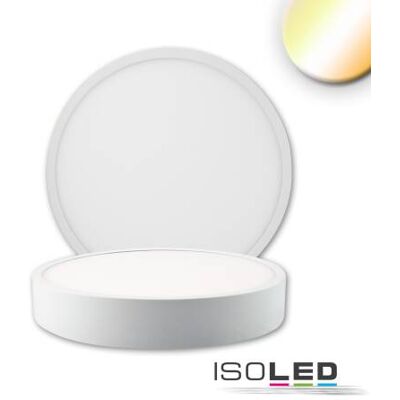 ISOLED PRO Weiße 15W Rund Deckenleuchte mit ColorSwitch - Dimmbar ISOLED PRO Weiße 15W Rund Deckenleuchte mit ColorSwitch - Dimmbar