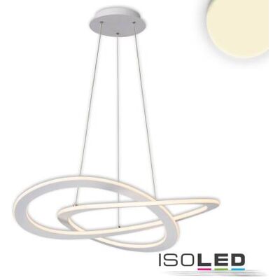 ISOLED Hängeleuchte - Design 600, Weiß, 40W, Rund, Dimmbar ISOLED Hängeleuchte - Design 600, Weiß, 40W, Rund, Dimmbar