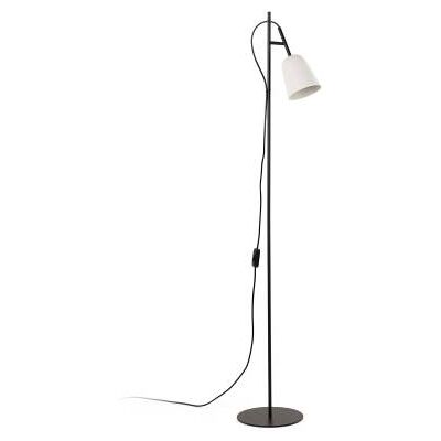 Faro Weiße Stehlampe - Modernes Design der 1950er - E14 Max 8W Faro Weiße Stehlampe - Modernes Design der 1950er - E14 Max 8W