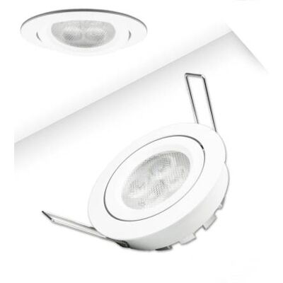 IsoLED Runde Weiße 8W Dimmbar Decken/Wall LED Einbaustrahler - LED Downlight IsoLED Runde Weiße 8W Dimmbar Decken/Wall LED Einbaustrahler - LED Downlight
