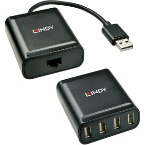 Lindy 42679 4 Port USB 2.0 Cat.6 Extender Verlängerung