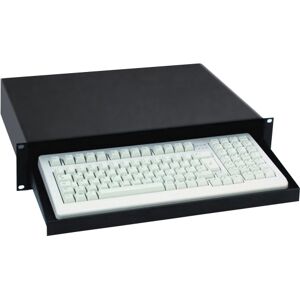 Adam Hall 87412 Rack Tastaturablage, 2 HE, Stahl