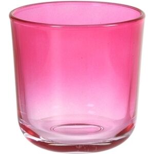 Duni Kerzenhalter Ouri Fuchsia 81xØ72,5 mm 6 Stück