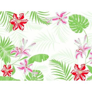 Duni Tischset Papier Tropical Lily 30x40 cm 1000 Stück