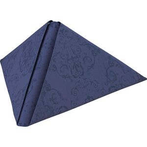 Serviette Dunilin Opulent Dark Blue 40x40 cm 1/4 Falz 45 Stück