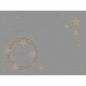 Tischset Dunicel Star Shine grey 30x40 cm 500 Stück