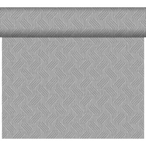 Tete á Tete Tischläufer Dunicel Woven Granite Grey 0,40x24 m 1 Stück