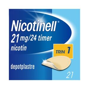 Nicotinell 21 mg/24 timer 21 stk Depotplastre - Nikotinplaster