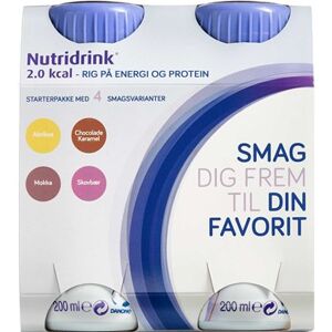 Nutridrink 2,0 Kcal Startpakke 4 x 200 ml
