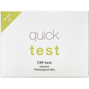 Quicktest crp-test Medicinsk udstyr 1 stk - Hjemmetests