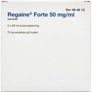 Regaine Forte 50 mg/ml 180 ml Kutanopløsning 2care4