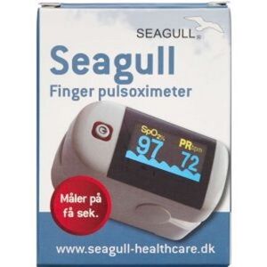 Seagull pulsoximeter Medicinsk udstyr 1 stk - Blodtryksmåler - Pulsmåler