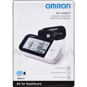 Omron M7 Intelli IT Digital Blodtryksmåler Medicinsk udstyr 1 stk - Blodtryksmåler - Pulsmåler