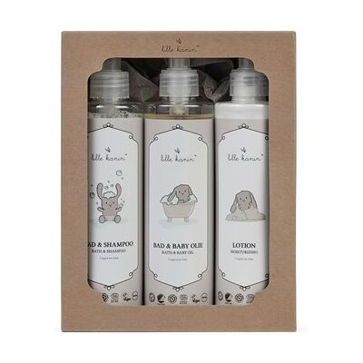 Lille Kanin - Spa Set - 3 x 250 ml - Babypleje Lille Kanin - Spa Set - 3 x 250 ml - Babypleje