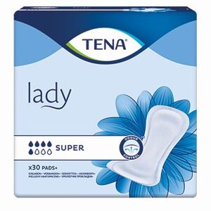 Tena Lady Super Medicinsk udstyr 30 stk - InkontinensInkontinensbind Til Kvinder