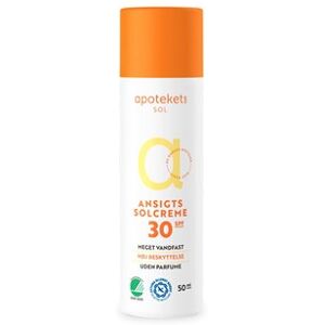 Apotekets solcreme - Apotekets Ansigtssolcreme SPF 30 50 ml - Ansigtssolcreme - Hudpleje