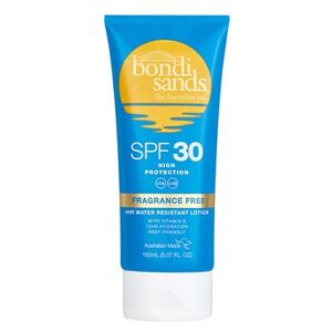 Bondi Sands SPF30 Fragrance Free Sunscreen Lotion, 150 ml 150 ml - Hudpleje