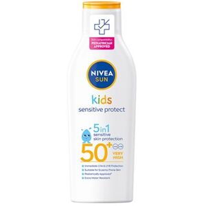 NIVEA Kids Sensitive Sun Lotion SPF 50+ 200 ml - Hudpleje