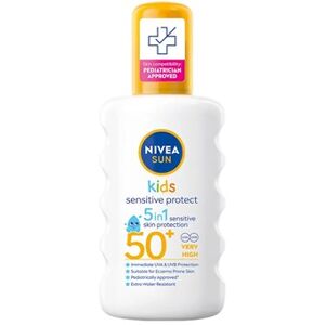 NIVEA Kids Sensitive Sun Spray SPF 50+ 200 ml - Hudpleje