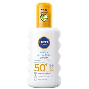 NIVEA Sensitive Soothing Spray SPF50+ 200 ml - Hudpleje