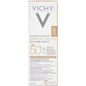 Vichy Capital Soleil UV-Age Solcreme til ansigt SPF50+ 40 ml - Hudpleje