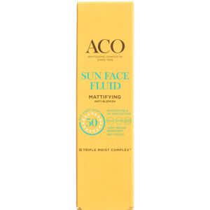 Aco Sun Face Ultra Light SPF 50 - Solcreme til normal/kombineret hud Aco Sun Face Ultra Light SPF 50 - Solcreme til normal/kombineret hud